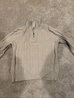J Crew knit zip up sweater